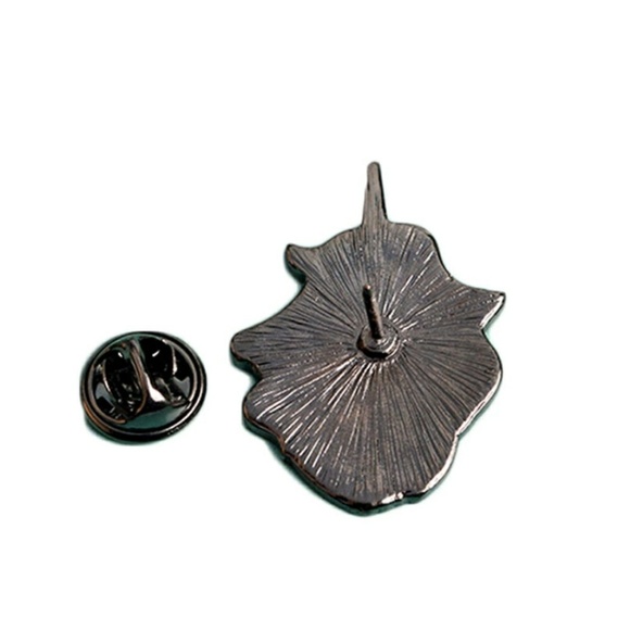 Cartoon unicorn brooche blue - Picture 2 of 3